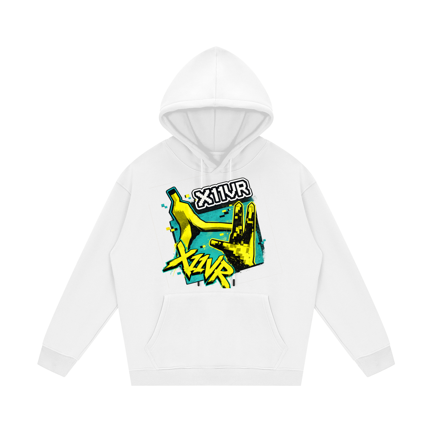 X11VR, Unisex Fleece Hoodie