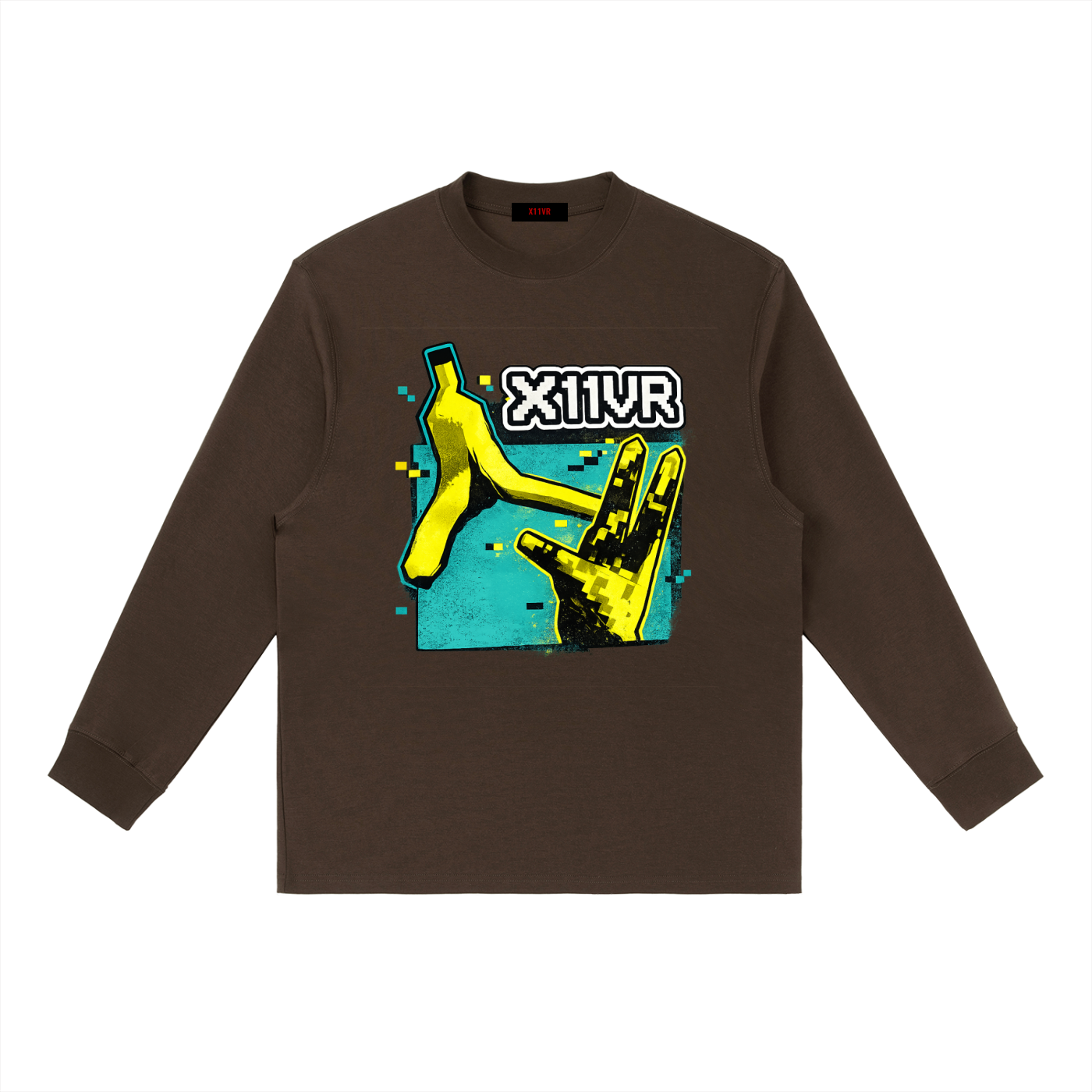X11VR, Crewneck Long-Sleeve T-Shirt