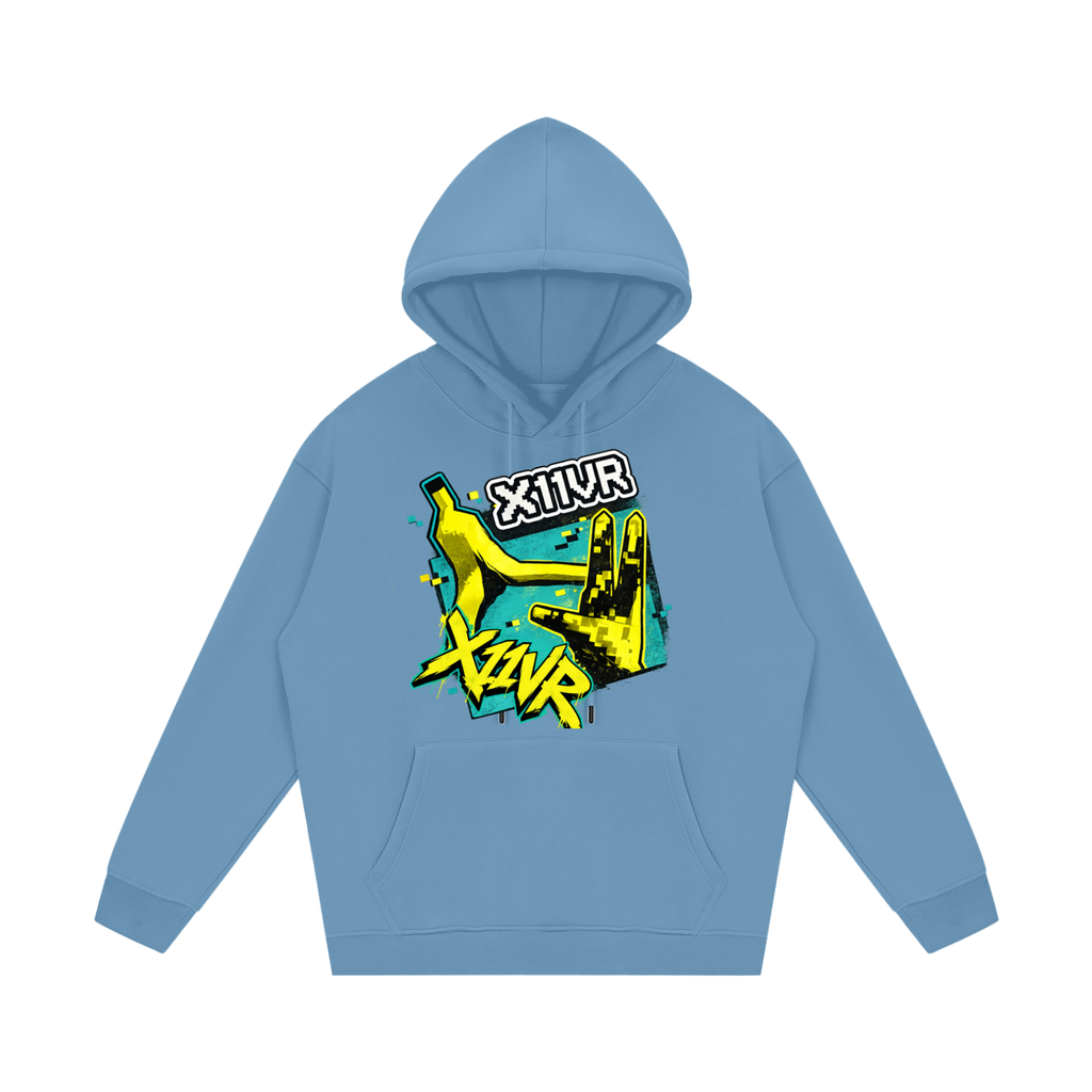X11VR, Unisex Fleece Hoodie
