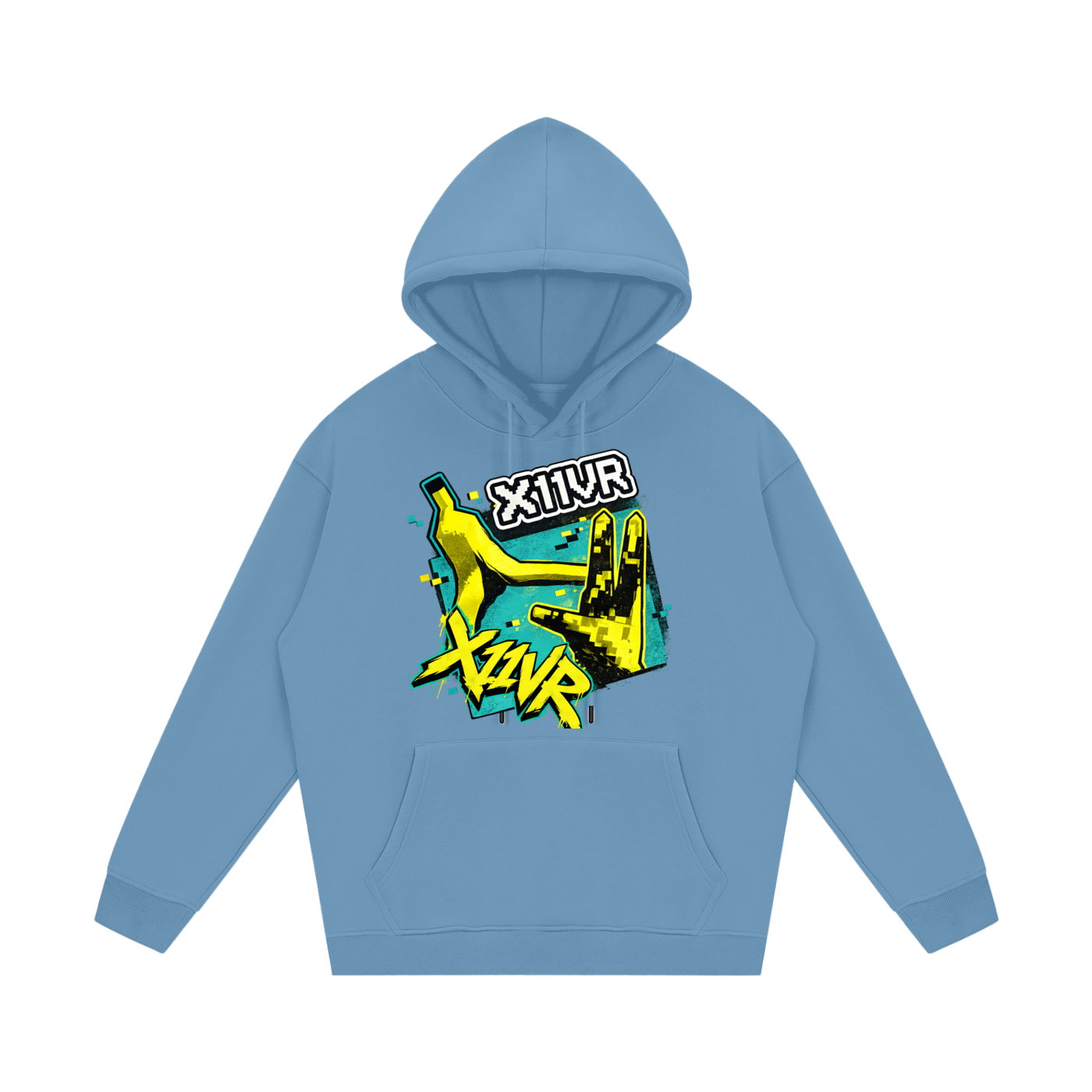 X11VR, Unisex Fleece Hoodie