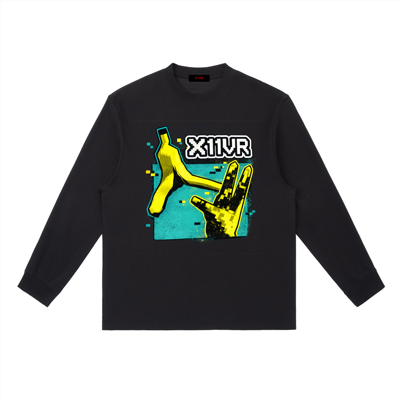 X11VR, Crewneck Long-Sleeve T-Shirt