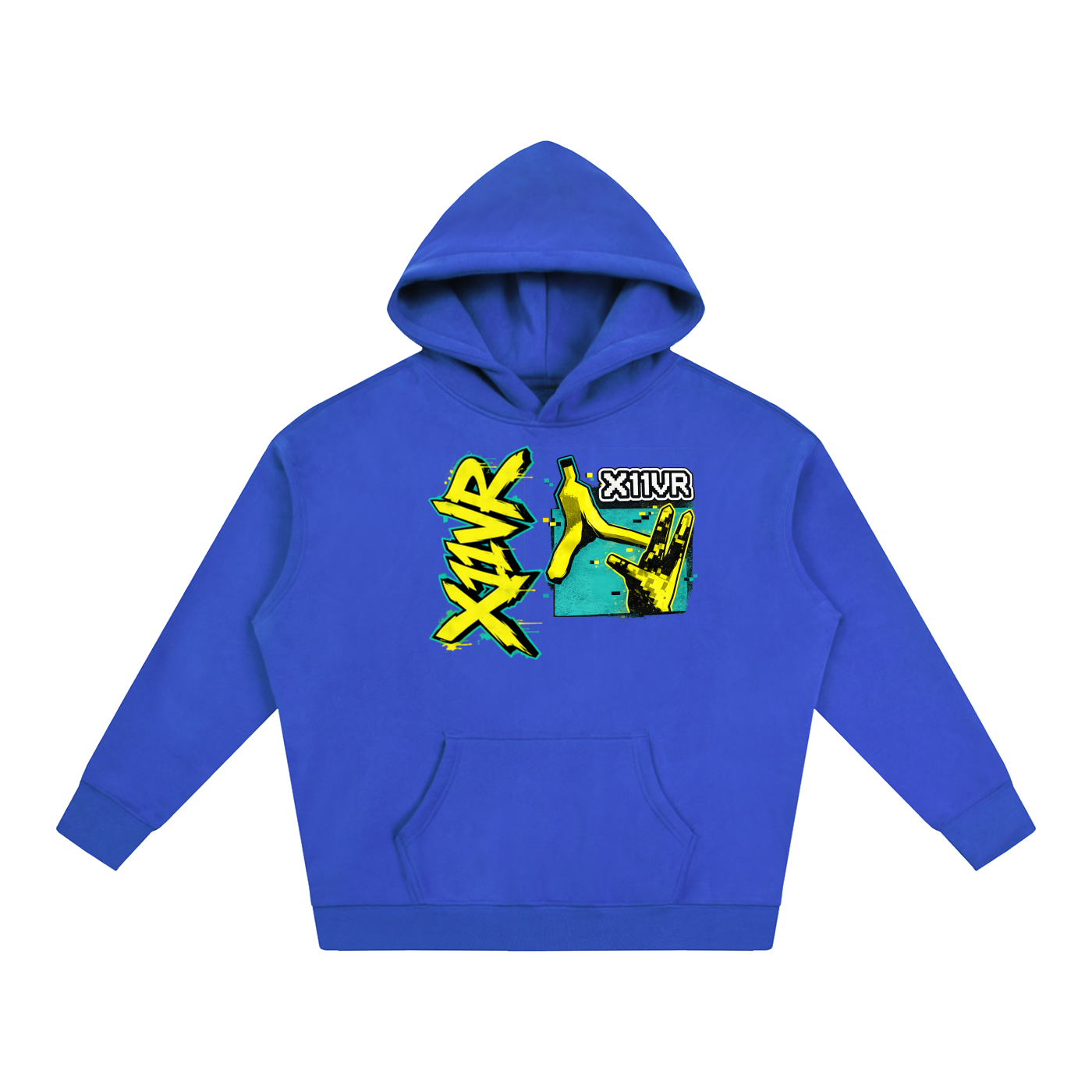 X11VR, Oversize Fleeced Hoodie