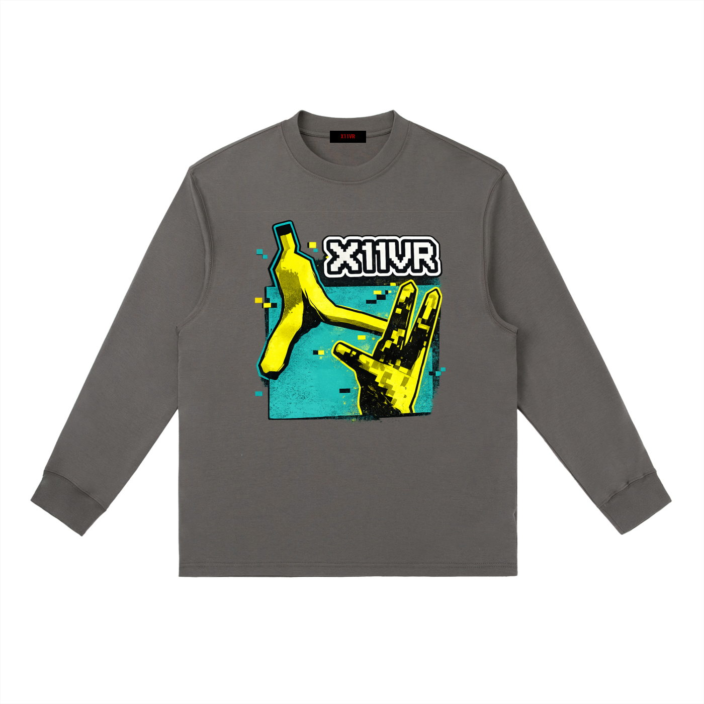 X11VR, Crewneck Long-Sleeve T-Shirt