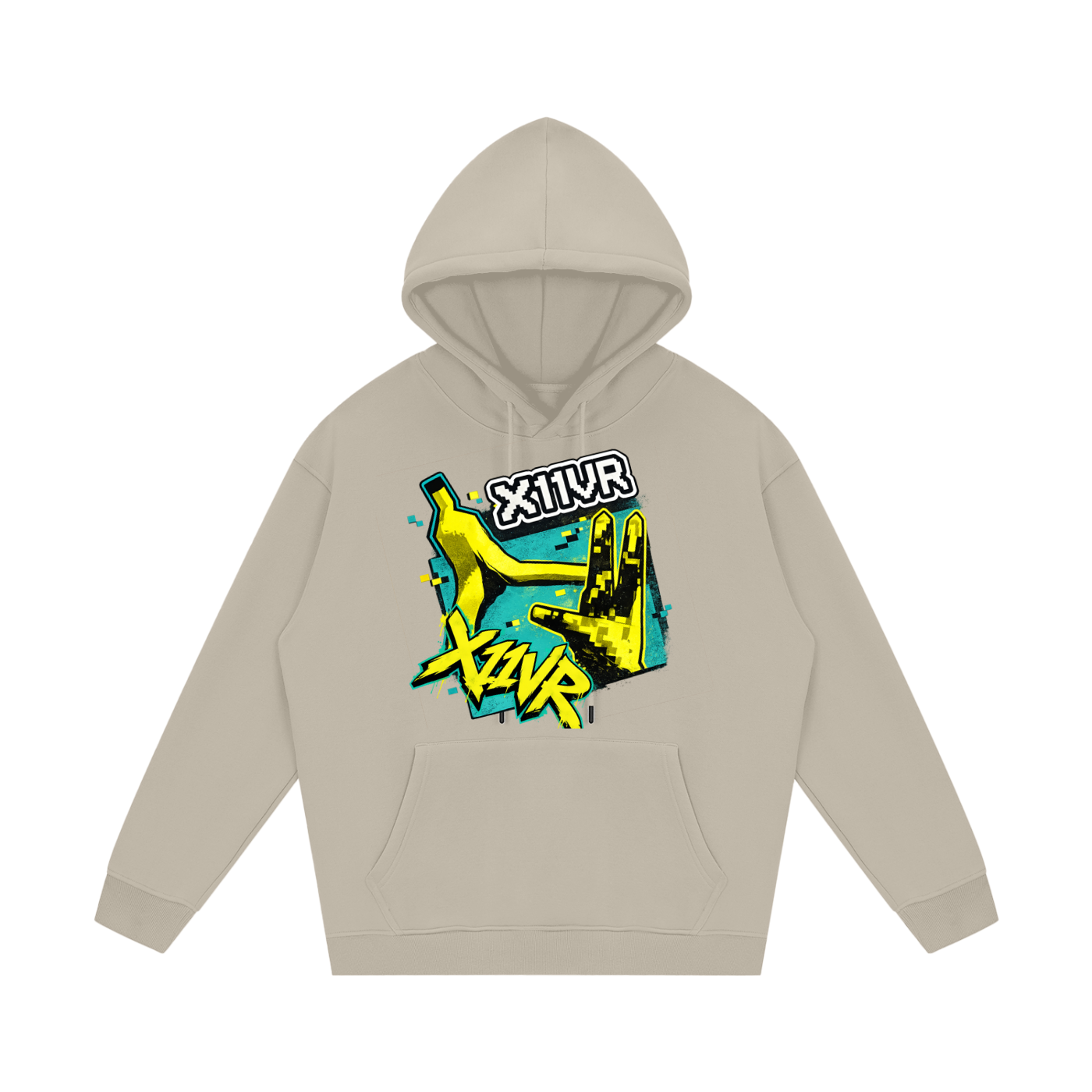 X11VR, Unisex Fleece Hoodie