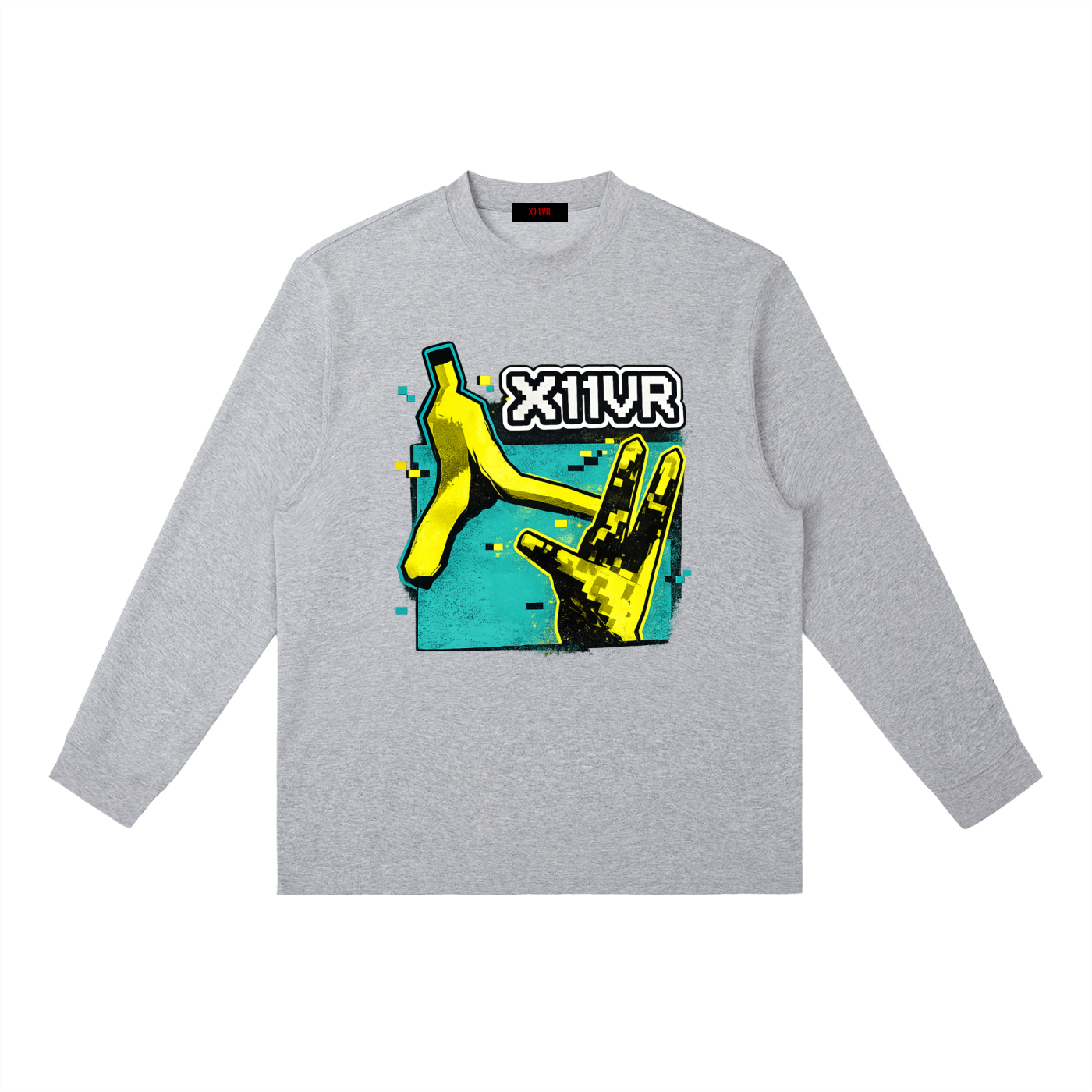 X11VR, Crewneck Long-Sleeve T-Shirt
