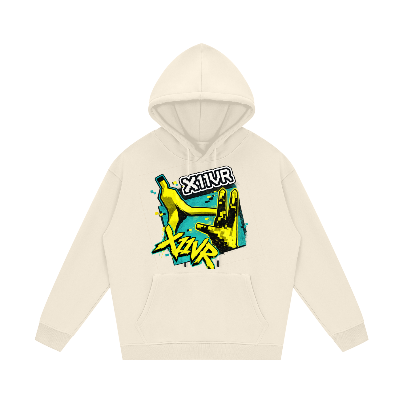 X11VR, Unisex Fleece Hoodie